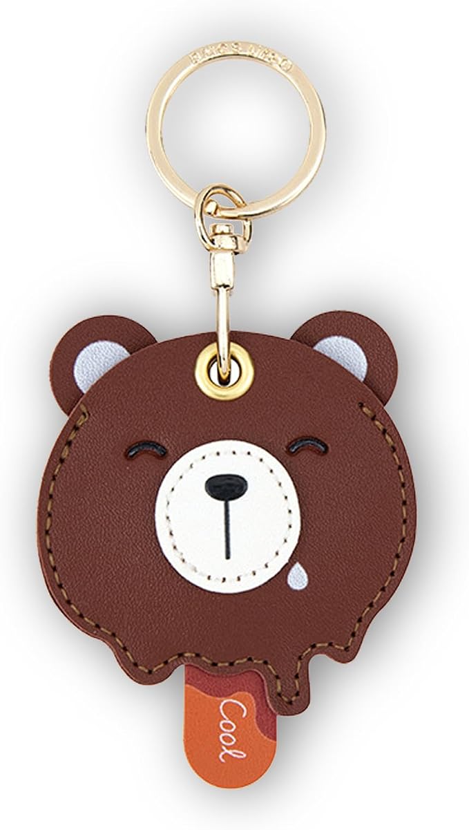 Leather Keychain Case Holder Compatible by XSUIOY
