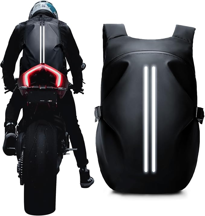 Motorcycle Helmet Backpack, Waterproof Riding Backpacks by WEPLAN
