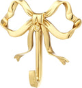 MAGICLULU Gold Coat Hook Bow Wall Hooks Brass Hanging Hook Multi-Purpose Door by MAGICLULU