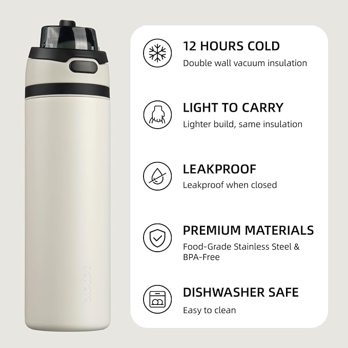 BJPKPK 25oz Insulated Water Bottle - Image 3