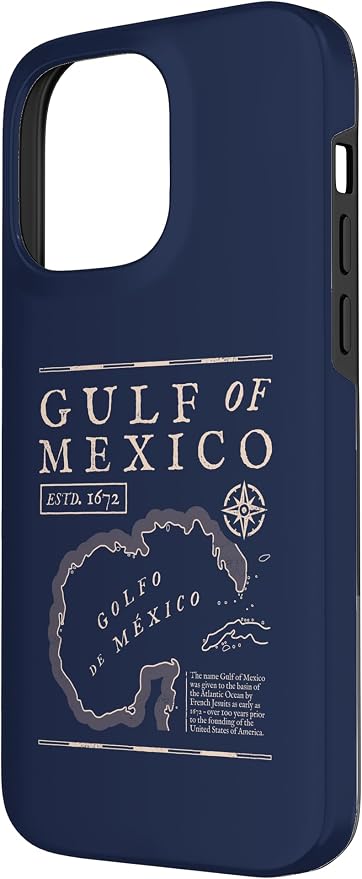 Gulf of Mexico 1672 Historic Map Case - Image 2