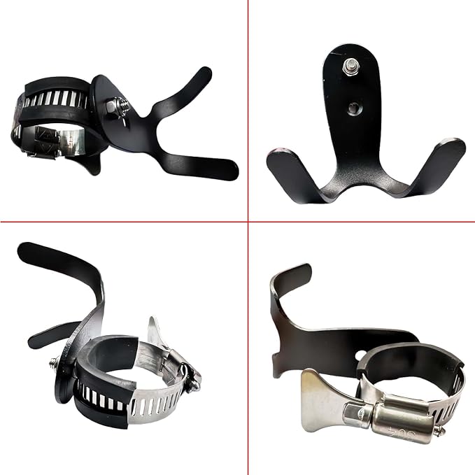Adjustable Handlebar Hook Mount, Universal Pole Storage Hook - Image 3