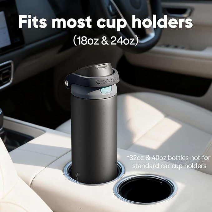 ENCOOL Leakproof Insulated Water Bottle - Image 3