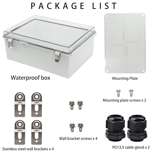 Outdoor Waterproof Electrical Box Junction Box Weatherproof IP67 ABS Plastic - Image 4