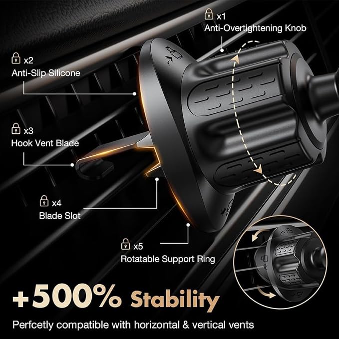 GPS Holder for Car – Air Vent Mount - Image 4