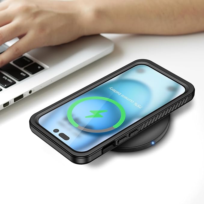 Lanhiem for iPhone 15 Case, IP68 Waterproof Dustproof Shockproof for iPhone 15 - Image 7