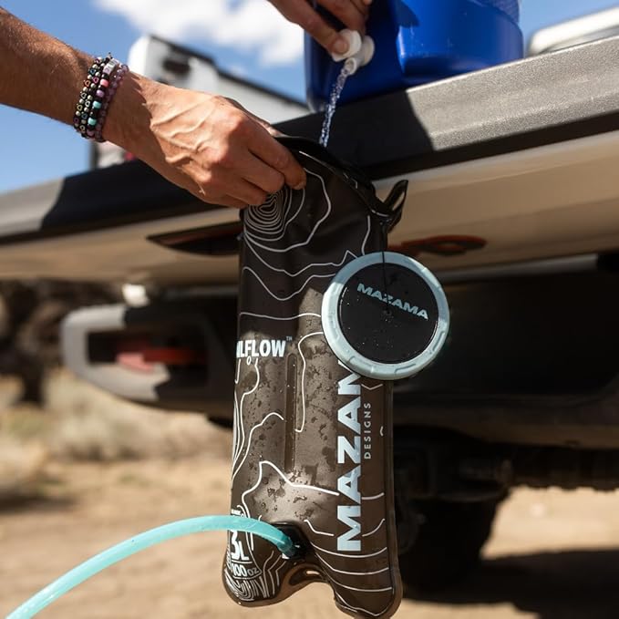 Trailflow-88TZ Hydration Bladder by Mazama Designs. Leakproof, Fits Most - Image 3