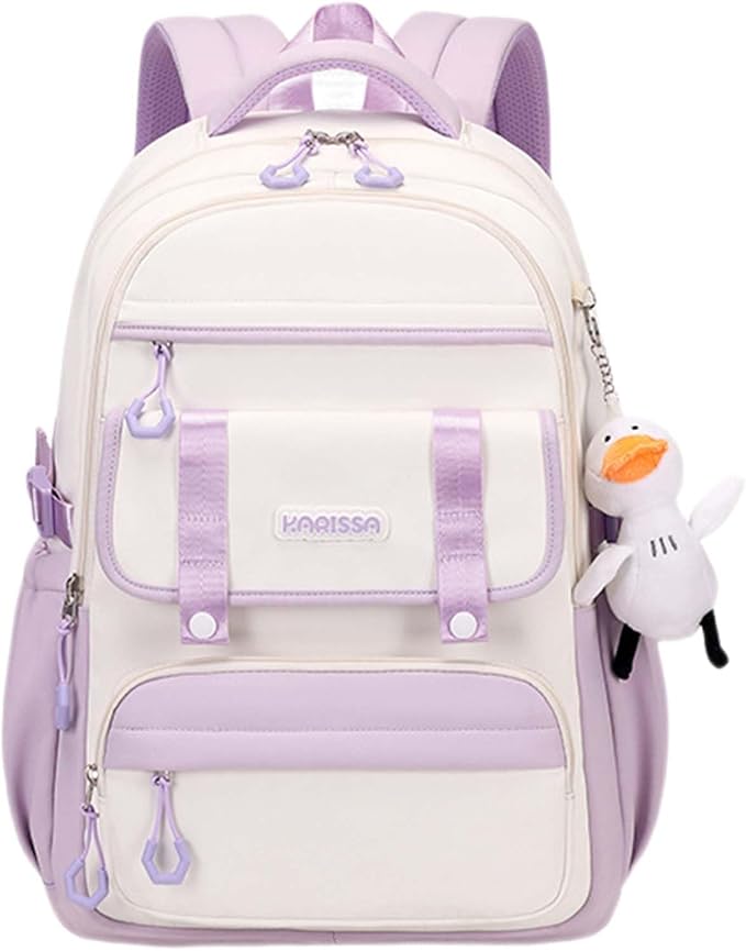 Womens Girls Backpack for School Cute Aesthetic Large Laptop Backpack Kawaii by MININAI