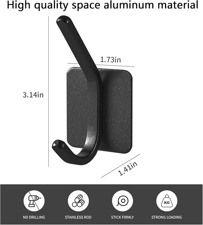 Paoli Heavy Duty Self Adhesive Hooks - Image 2
