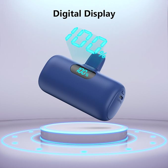 Mini Portable Charger for iPhone, Upgraded 5000mAh PD Fast Charging Battery Pack - Image 7