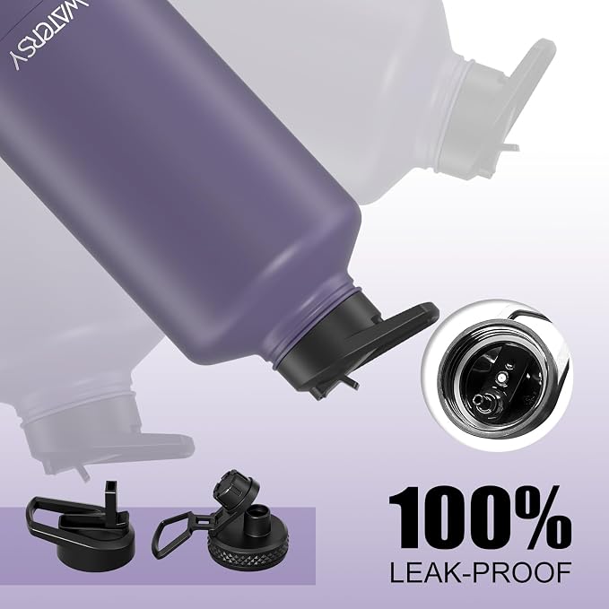 87oz Insulated Water Bottle, BPA Free&Leak Proof, 1.5 Gallon Stainless Steel - Image 5