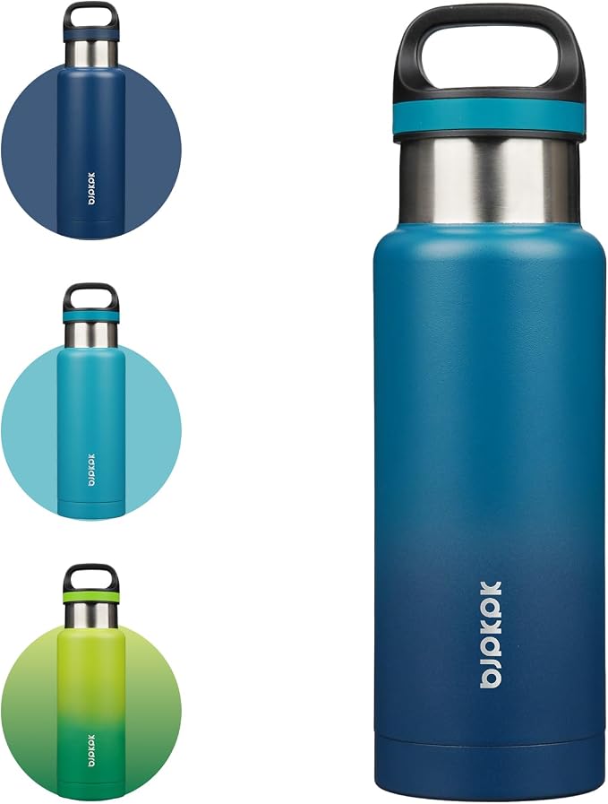 BJPKPK Insulated Water Bottle 18OZ Stainless Steel Water Bottle by BJPKPK