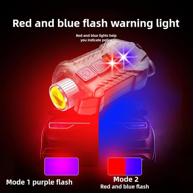 Headlamp 3 Packs, 230° Wide Beam Super Bright Head Lights, Detachable Mini - Image 2