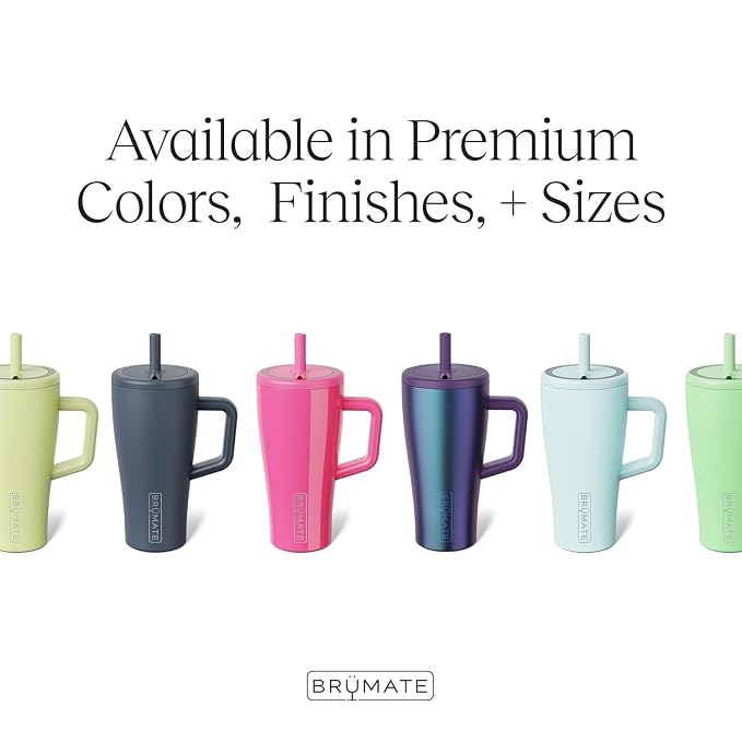 BrüMate Era 20 oz Tumbler with Handle and Straw | 100% Leakproof Insulated - Image 3