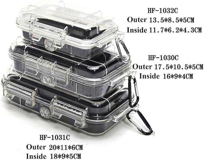 Plastic Waterproof Box Case Container Waterproof Shockproof Box Waterproof Dry - Image 2