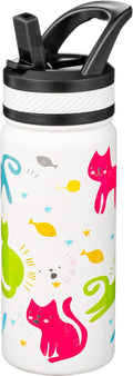 Fanhaw 18 Oz Kids Insulated Water Bottle by FANHAW