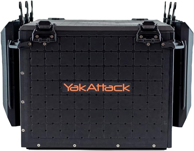 YakAttack BlackPak Pro 16" x 16" Kayak Fishing Crate by YakAttack