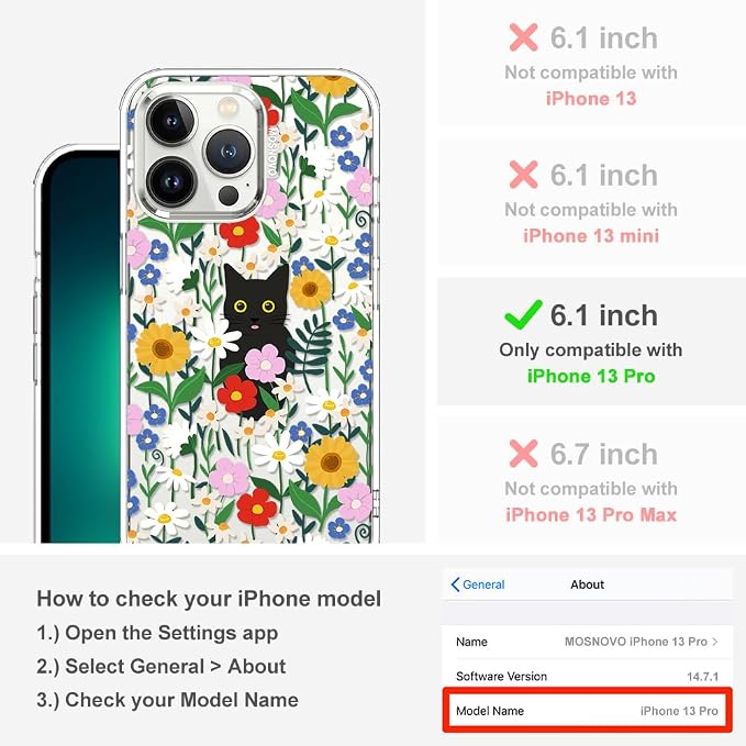 MOSNOVO Case for iPhone 13 Pro - Image 2