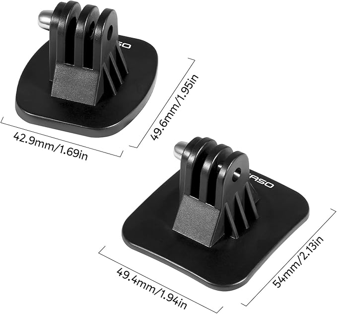 AKASO Adhesive Mount Kit Helmet Sticky Mount Accessory Kit - Image 7