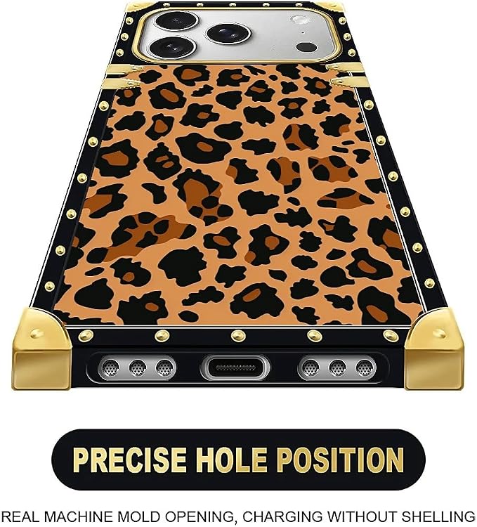 for iPhone 17 Pro Case Luxury Golden Decoration - Image 5