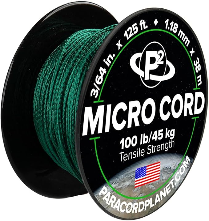 Paracord Planet Micro Paracord – Thin Braided Cord by ParacordPlanet