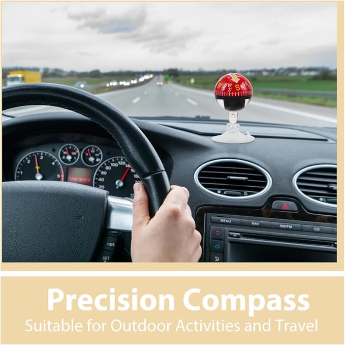 SOLUSTRE Portable Car Compass - Image 3