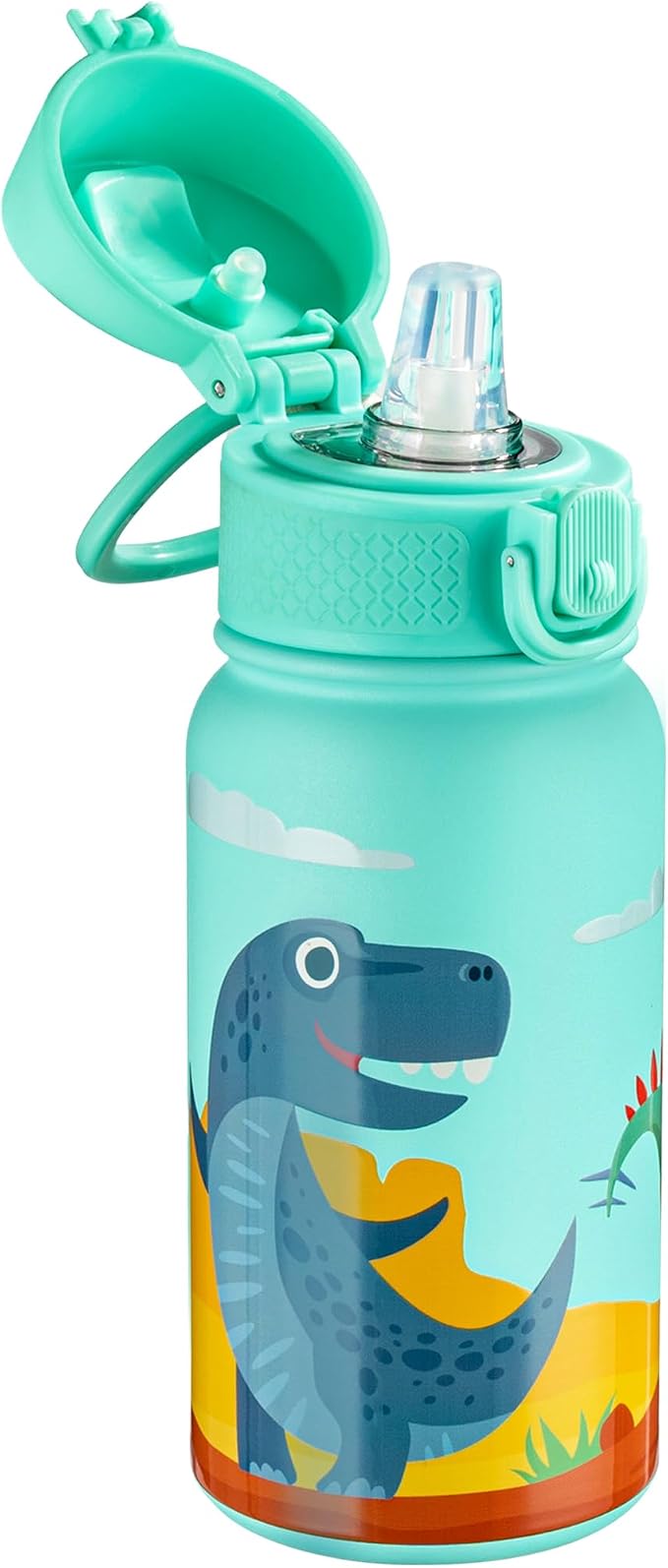 OLDLEY 12oz Kids Water Bottle, Stainless Steel Insulated Water Bottle by OLDLEY