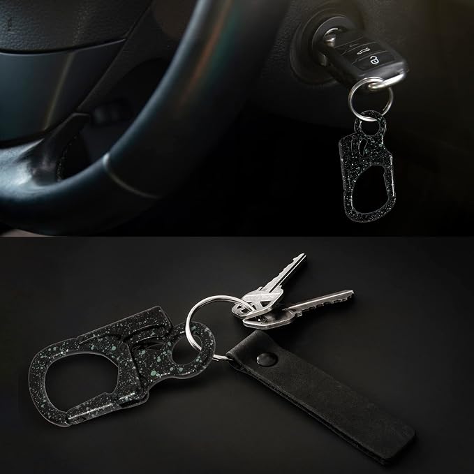 Ahiller Carabiner Clip, Double Anti-Misopening Locking Design, Key Ring Clip - Image 6