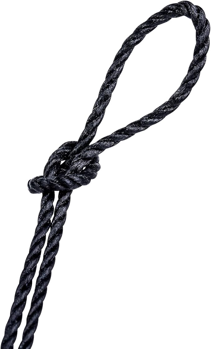 HONGDA Tarred Bank Line Twine, 465 Feet Nylon Twine #36 Bank Line-Black Nylon - Image 4