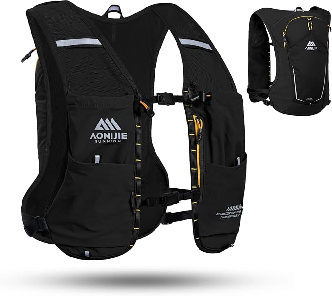 AONIJIE Running Hydration Vest for Men & Women, 8L Hydration Backpack, by AONIJIE