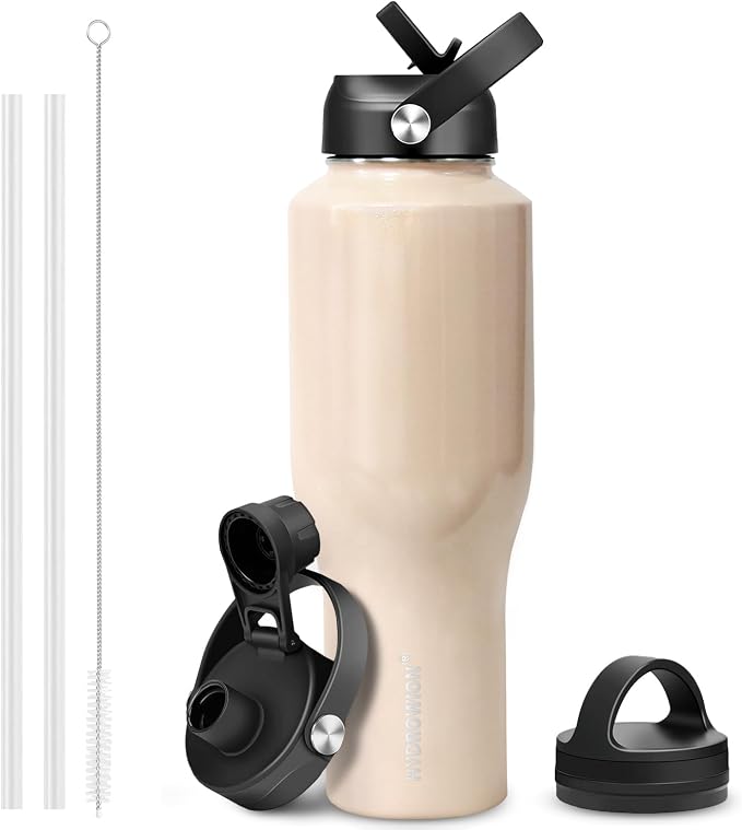 HYDROWION 40 oz Insulated Water Bottle by HYDROWION