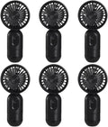 Mini Portable Fan 6 Pack, Cute Handheld Battery Operated Lightweight Small by JODNO