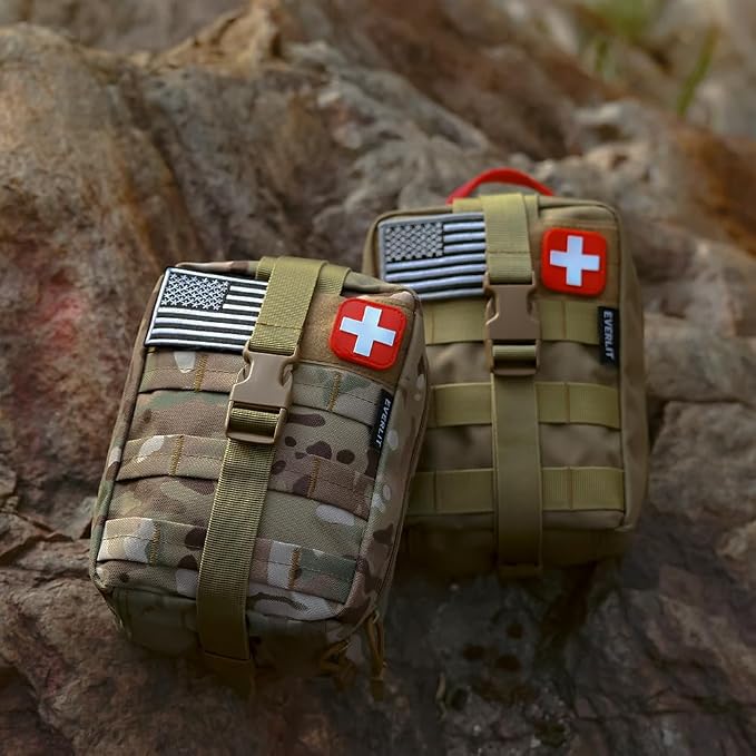 EVERLIT Emergency Trauma Kit, CAT GEN-7 Tourniquet 36" Splint, Military Combat - Image 4