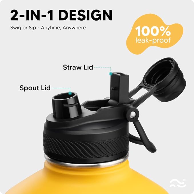 Swigina Gallon Insulated Water Bottle - Image 2