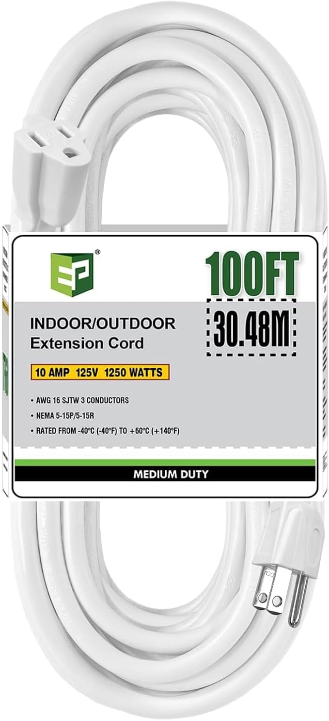 EP 100 Ft Outdoor Extension Cord by ENERGYPRO