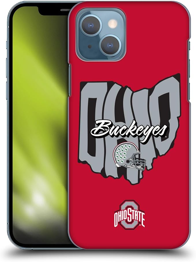 Head Case Designs Officially Licensed Ohio State University Map Football by CaseDesigns