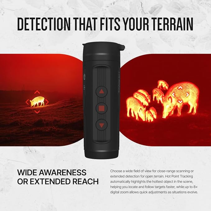 ATN BlazeTrek 6 Thermal Monocular, 6th Gen Thermal Engine, 384/640 Resolution - Image 5