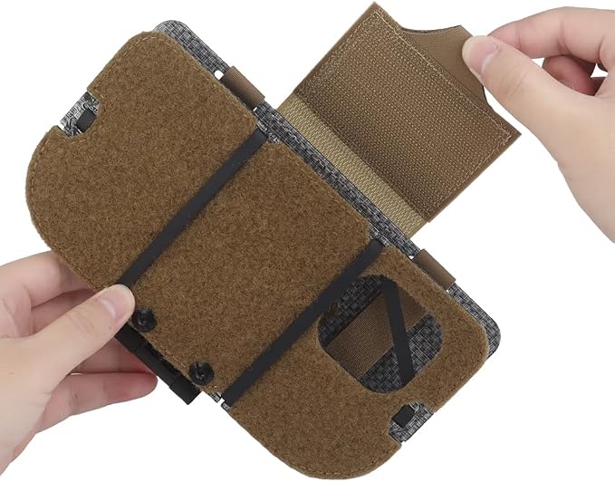 Airsoft Plate Carrier Accessory Molle Phone Mount Outdoor Lightweight - Image 5