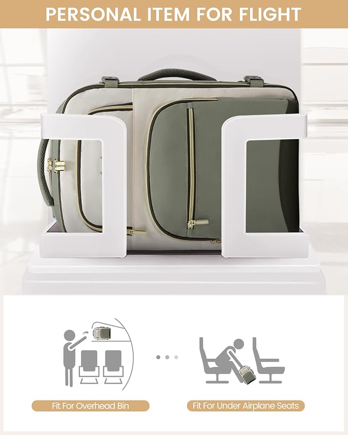 LOVEVOOK Travel Essentials Carry on Backpack 50L Travel Backpack - Image 4