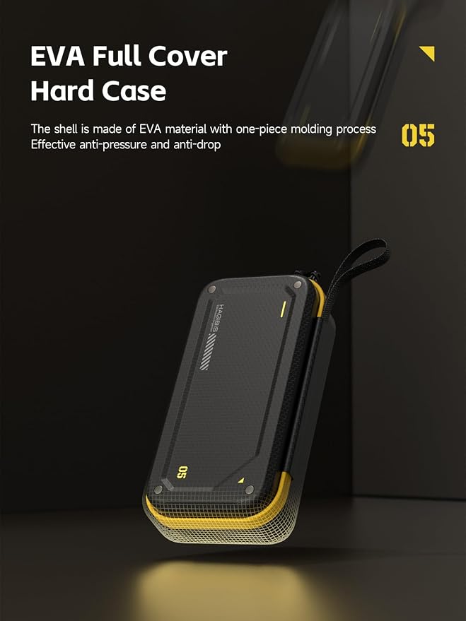 Hagibis Electronic Organizer Traveling Case Bag EVA Hardshell PU Portable - Image 5