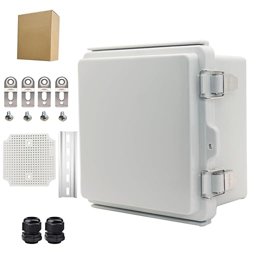 Outdoor Waterproof Electrical Box Junction Box Weatherproof IP67 ABS Plastic by YETLEBOX
