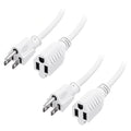 Cable Matters 2-Pack 16 AWG Heavy Duty 13A Power Extension Cord - 10ft by CableMatters