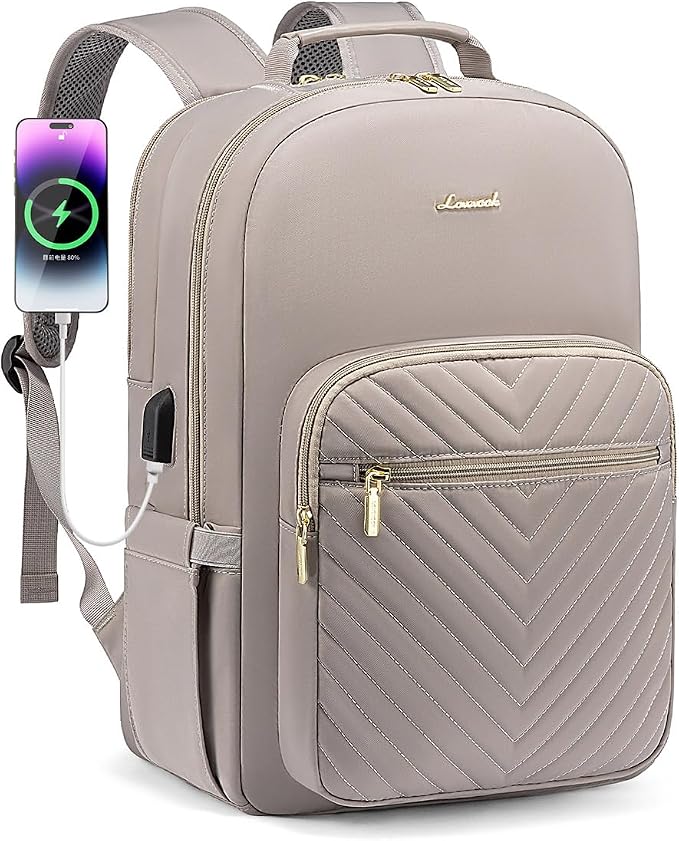 LOVEVOOK Laptop Backpack for Women 15.6 inch, Travel Backpack Purse, by LOVEVOOK