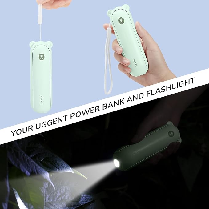 JISULIFE Handheld Fan 8 Plus: All-in-One Mini Fan - Image 4