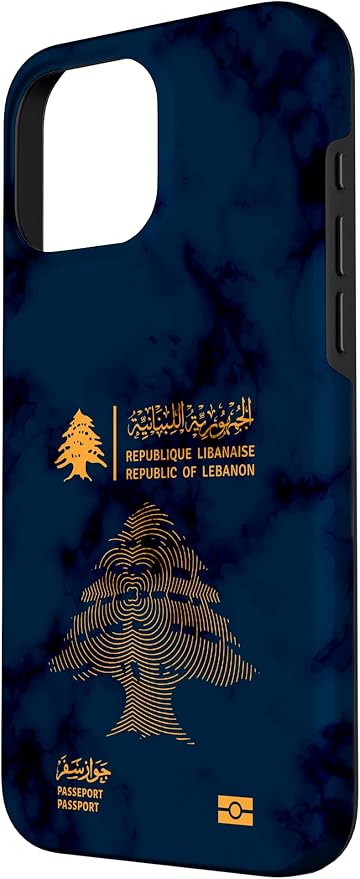 Lebanon, Lebanon Passport, Lebanon Flag, Lebanon map. Case - Image 2