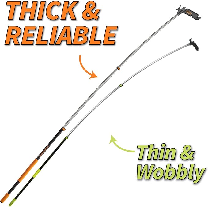Boat Hook for Docking with Telescoping Extension Pole // Durable, Lightweight - Image 2