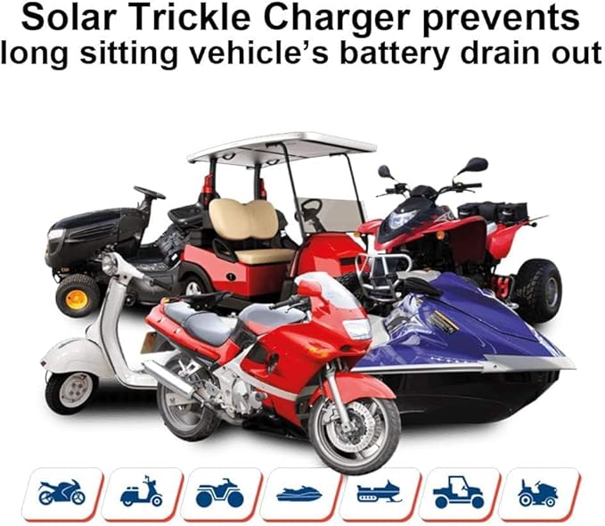 ECO-WORTHY Upgraded OBDII 10W Solar Battery Trickle Charger Maintainer 12V - Image 2