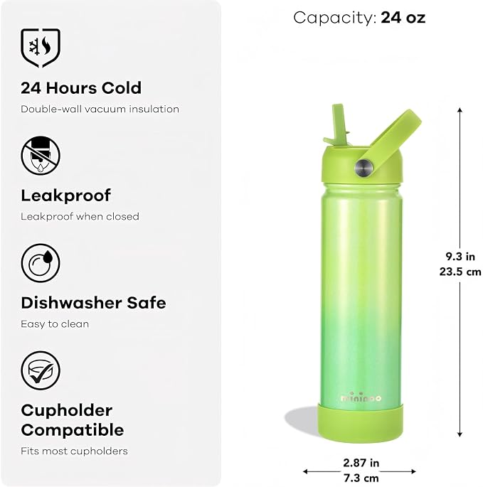 Insulated Stainless Steel Water Bottle - Image 5