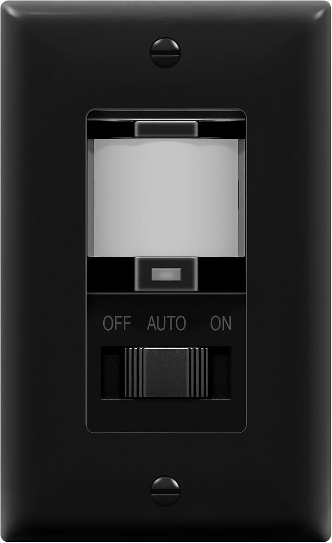 TOPGREENER in Wall PIR Motion Sensor Light Switch, Occupancy Sensor Switch by TOPGREENER