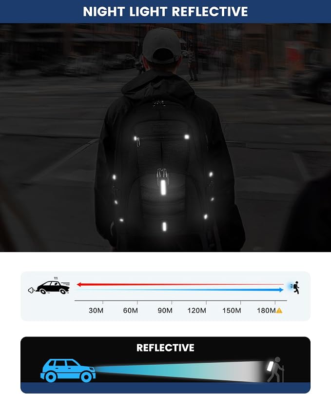 LOVEVOOK Travel Laptop Backpack Waterproof Anti Theft - Image 6